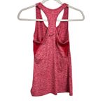 Nike  Women’s Sz XS Dri Fit Tank Top Heathered Red Racerback Knit Sleeveless Gym Photo 4