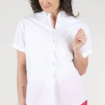 ESTELLE AND FINN BOY CAMP SHIRT, WHITE SMALL MSRP$ 224 Photo 0