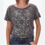 Daytrip Buckle Celestial Crop tshirt Burnout Grey Size Small Photo 7