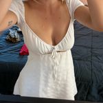 H&M White  Dress Photo 1