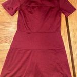 Alison Andrews Women's A-line Burgundy Dress size XS! Photo 3