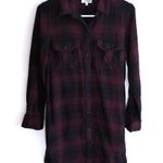 Aritzia Wilfred Free Veronika Plaid Shirt Dress XXS NWT Photo 0