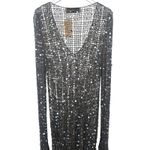 NEW Aya Muse x REVOLVE Crochet Maxi Dress in Olive Green‎ XL Green Photo 7