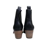 Madewell Womens 6 The Western Ankle Boot in Black Leather Photo 5