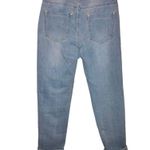 Nasty Gal Girl Talk Distressed Mom Jeans Light Wash 8 Photo 1