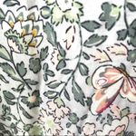 Loft blue floral short sleeved top Photo 5