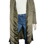 Copenhagen Muse or Nothing Women’s Size S Olive Army Green Tea Quilted Jacket Photo 4