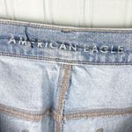 American Eagle NEW  90s Straight Jean Light Wash Denim Stretch Women's Size 18 Photo 6