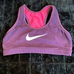 Nike Pink and Purple  Reversible Sports Bra Photo 5