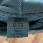 Comfort Colors Hoodie Pullover Long Sleeve Comfy Cotton Womens Large Tunic Photo 10