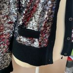 PINK - Victoria's Secret Victoria’s Secret PINK Sequin Boyfriend Cardigan Photo 4