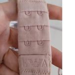 Emporio Armani Padded Push-Up Floral Lace Gingham Bra Tan 34B Photo 7