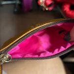 Dooney & Bourke  Mustard Nylon & Leather Pouch Photo 2