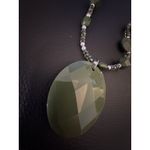 6 Piece Green Costume Jewelry Bundle, Necklaces, Earrings, Bracelets Photo 8