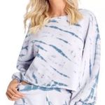 Wildfox  Olivia Muse Spiral Dye Women’s Lavender & Blue Sweatshirt Size XS Photo 0