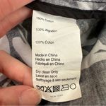 Jason Wu Black & White Floral Cotton Button Front Shirt Dress, 2 Photo 5