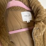 Le lis  Brown Corduroy Puffer Jacket Photo 3