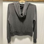 Pony Gray and Black Colorblock Hoodie size large vintage look Photo 1