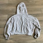 LNA  los Angeles gray cropped hoodie Photo 4