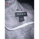 Torrid  Pullover Drop Shoulder‎ V-Neck Sweater in Tie Dye Size 2 Photo 5