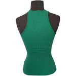 AGOLDE Bianca Tank Top Ribbed Scoop Neck Green Women's Size XS Photo 1