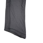 Lululemon Cropped 21" Mesh Polka Dot Scalloped Leggings in Black, Size 2 Black Photo 2