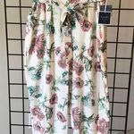 Kaari Blue  Floral Waist Pants 12 Photo 0