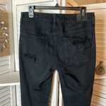 American Eagle  Faded Black Distressed Tomgirl Skinny Jeans Photo 5