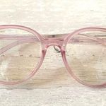 Quay Australia Bluelight Blocking Glasses Pink Clear Frames Women’s Adult OS Blue Light NEW Photo 0