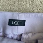 Loft 🛎️ 5/$20  Marisa Tie Waist Dress Pants Size 0P in Lavender Photo 2