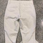 Gap white Pin Stripe Pants Photo 2