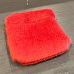 Natural Life NWOT Fuzzy Red Pinch Pouch Photo 6
