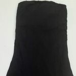 Free People NWT  Made Me Blush Crepe Strapless Boho Slit Midi Dress, size M Photo 4