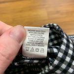 Eyeshadow Mini Skirt Womens 5 Black White Gingham Checkered A-Line Casual Pleat Photo 5