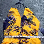 Guess  Floral Hollywood Sun Halter Maxi Dress Photo 7