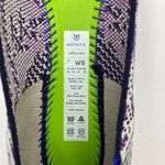 Rothy's  The Flat Violet Round Toe Floral Wisteria Purple White Photo 8