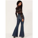 Wrangler  Retro Green Jeans High Rise Flare in Jana Photo 1