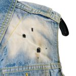 Levi's Vintage Vest Jr Womens Medium Distressed Tye Dye Photo 3