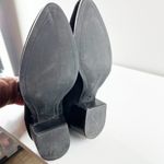 Banana Republic  Suede Pull On Ankle Boots Booties Black 9 Photo 2