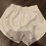 Nike White Athletic Shorts Photo 0