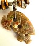 kokopelli unakite and tigers eye choker necklace Photo 9