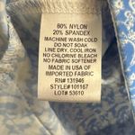 Jude Connally Kristen Stretch Knit Mandarin Collar Sleeveless Shift Dress Sz XS Blue Photo 5