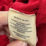 MOTH Dress Womens Medium Cherry‎ Red Chester Bell Sleeve Sweater Anthropologie Photo 5