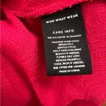 Who What Wear Women's Puff Short Sleeve Dress, Barberry Size S Photo 7