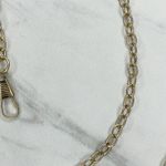 Skinny Dainty Gold Tone Chain Link Purse Handbag Bag Replacement Strap Photo 9
