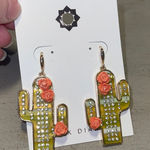 Black Diamond  nwt Cactus rhinestone new earrings Photo 0