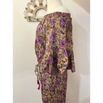 Raga Anthropologie Floral Off Shoulder Bell Sleeve Jumpsuit S NEW Photo 3