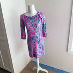 Lilly Pulitzer UPF 50+ Sophie Dress with a Boat Neckline Size XXS Resort Vacay Photo 1