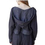 Urban Outfitters NWT Out From Under Koa Open Front Cropped Hoodie Jacket Gray Si Photo 1