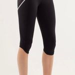 Lululemon Run A Marathon black Crop capri leggings Photo 0